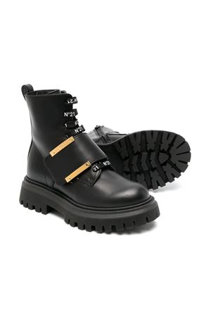 stivaletti in pelle nero N°21 KIDS | 7527403